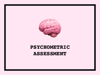 TNeGA Psychometric assessment