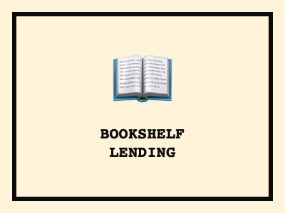 BookShelf neighborhood lending
